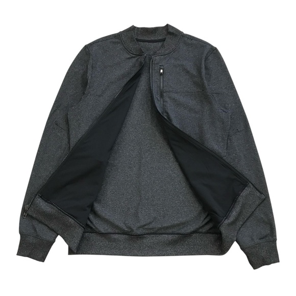 lululemon athletica Other - Lululemon Athletica Gray Bomber Jacket
